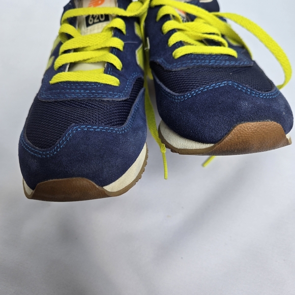 New Balance Women's Blue and Yellow Sneakers - Picture 6 of 10